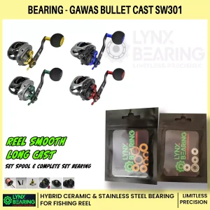 bearing-reel-gawas-bullet-cast-sw-301 Gawas bullet cast sw 301