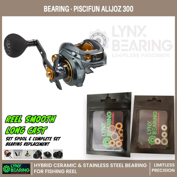 Piscifun Alijoz 300 bearing reel spare part