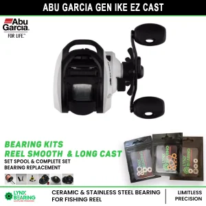 abu garcia gen ike ez cast-1 Abu Garcia Gen Ike Ez Cast Bearing Kits