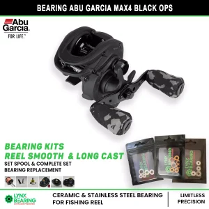 bearing abu garcia max4 black ops Abu Garcia Max5 Black Ops Bearing kits