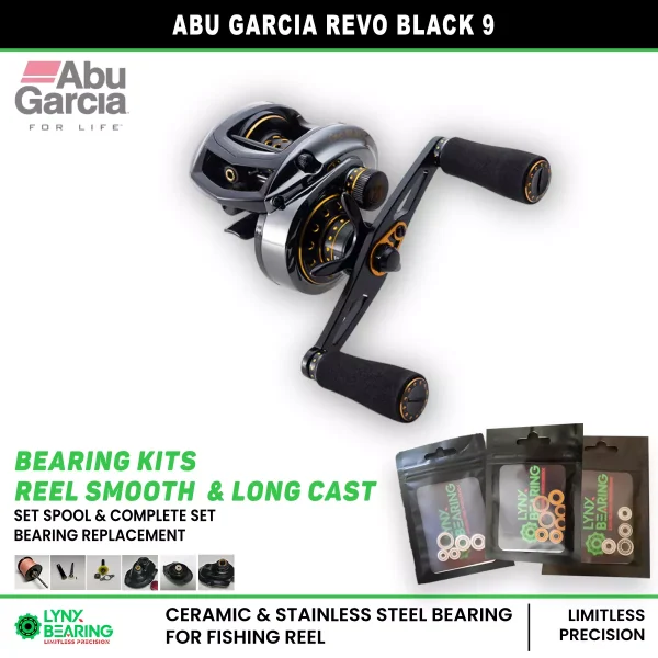 Abu Garcia Revo Black 9 Bearing Kits