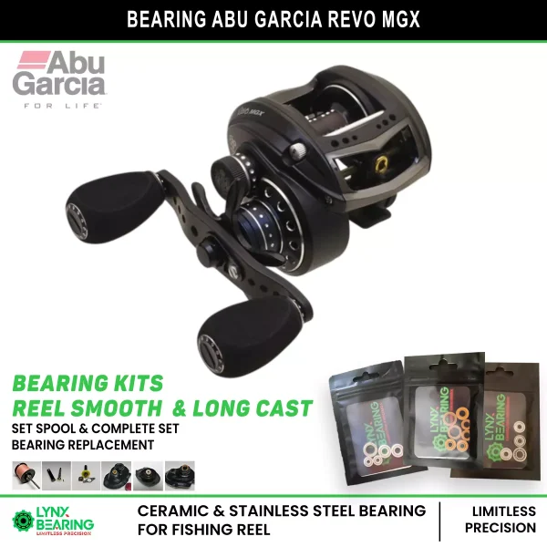 Abu Garcia Revo MGX Bearing Kits