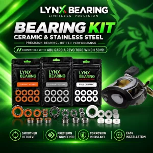 abu garcia revo toro winch 50 51 lynx bearing Abu Garcia Revo Toro Winch 50 / 51 Lynx Bearing Kits