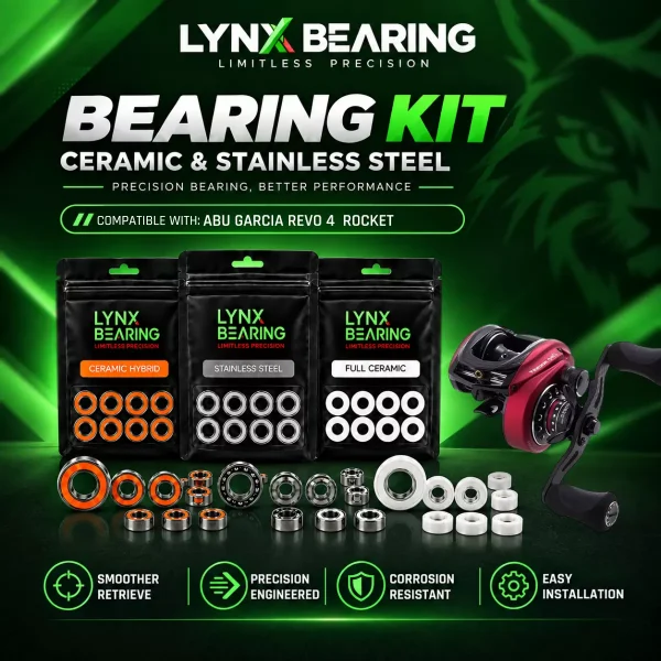 revo 4 rocket lynx bearing Abu Garcia Revo 4 Rocket Bearing Kits