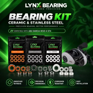 revo 4 stx lynx bearing Abu Garcia Revo 4 STX Lynx Bearing Kits