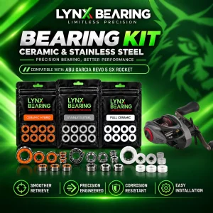 revo 5 sx rocket lynx bearing Abu Garcia Revo 5 SX Rocket Lynx Bearing Kits