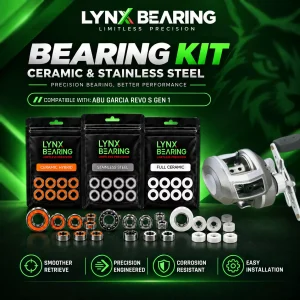 revo s gen 1 lynx bearing Abu Garcia Revo S Gen 1 Bearing Kits