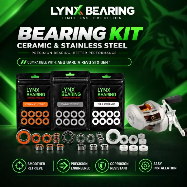 revo stx gen 1 lynx bearing Abu Garcia Revo STX Gen 1 Lynx Bearing Kits