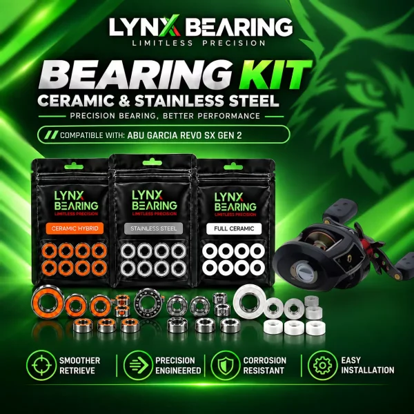 Abu Garcia Revo SX Gen 2 Lynx Bearing Kits