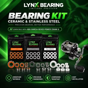 revo3 power crank 6 lynx bearing Abu Garcia Revo 3 Power Crank 6 Bearing Kits